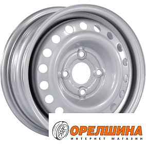 Trebl  64C49G  6x15  4x108  ЕТ49  63,3  Silver